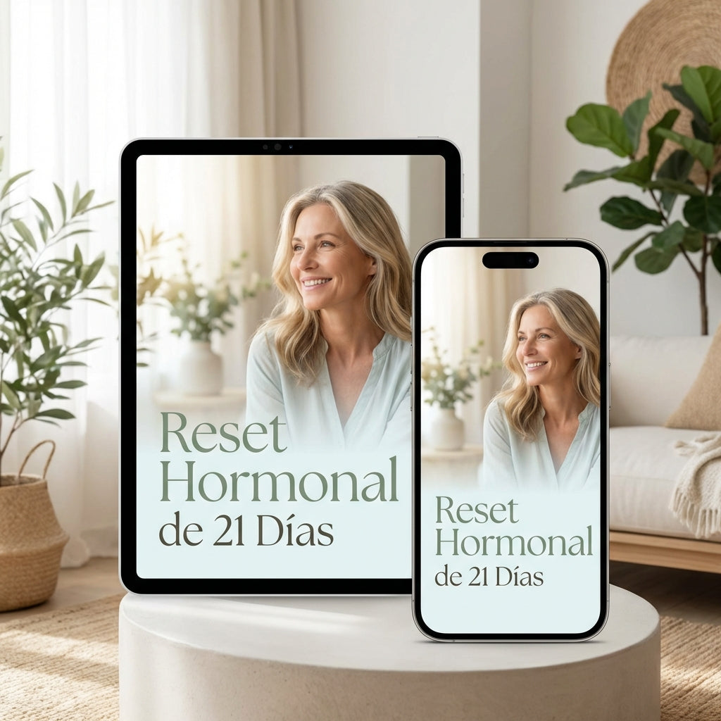 Reset Hormonal de 21 Días ESPECIAL PARA MUJERES 45+